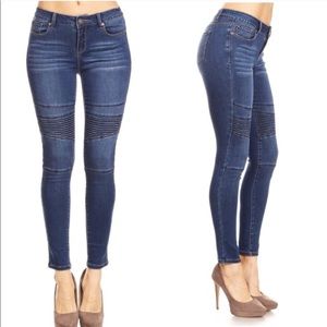 NWT ENJEAN Moto Ankle Skinny Denim 👖